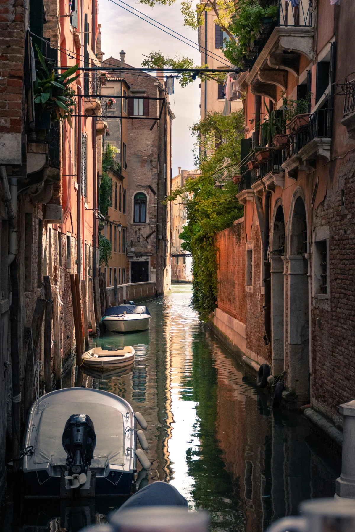 Historic towers and waterfront entrance at the Venice Arsenale in Castello district